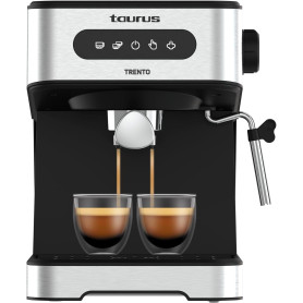 Cafetière Expresso Taurus Trento, 20 Bar, 1.5L, Vaporisateur à Lait