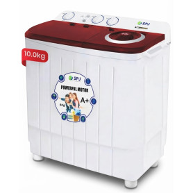 Machine à laver semi-automatique SPJ ,10kg, Performante, Économe et Respectueuse du linge