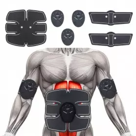 Appareil de tonification abdominale intelligente mobile de corps, stimulateur musculaire d'EMS