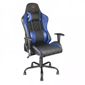 Chaise gamer, BC1 Revêtement AIR TECH agréable et respirant -  Bleu ciel et noir
