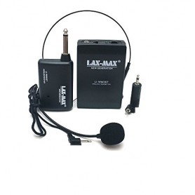 Mini microphone à col sans fil, Max avec écouteur, mini casque, récepteur et transmetteur sans fil DH-188