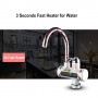 Chauffe-eau électrique instantané de douche, robinet de cuisine, Capacité 25 L, 3000W, blanc