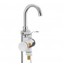 Chauffe-eau électrique instantané de douche, robinet de cuisine, Capacité 25 L, 3000W, blanc