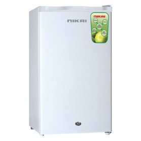 Réfrigérateur NIKAI à porte simple, dégivrage, 100L, R600a / R134a, 250V - NRF 125SS1