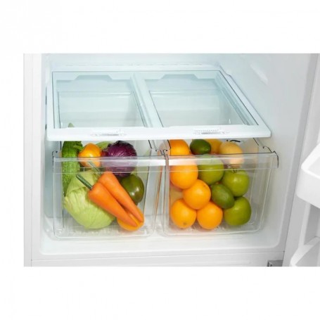 Réfrigérateur à congélateur supérieur Midea de 18 pi3 (blanc) ENERGY STAR -  MRT18S2AWW