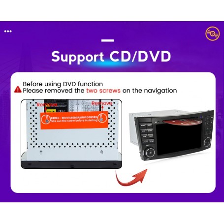 Acheter Lecteur CD de voiture boîtier stéréo externe lecteur DVD pour  autoradio avec Interface USB lecteur Android Ultra rapide accessoires de  voiture