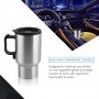 Tasse électrique de chauffage voiture, voyage, café/thé,12V 450Ml en acier inoxydable