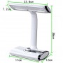 Lampe LED électrique LED-697 de bureau, de chevet, de lecture pliable avec Protection des yeux