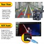 Lecteur DVD audio de voiture universel 6,2 pouces tactile, Bluetooth, CD, MP3/MP4, FL, TV