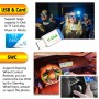 Lecteur DVD audio de voiture universel 6,2 pouces tactile, Bluetooth, CD, MP3/MP4, FL, TV