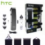 Tondeuse HTC AT-1201 multifonction 5 en 1, USB sans fil pour nez, cheveux barbe électrique rechargeable