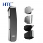 Tondeuse HTC AT-1201 multifonction 5 en 1, USB sans fil pour nez, cheveux barbe électrique rechargeable