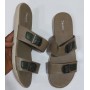 Sandales en cuir hommes (SATW-001), semelles en gomme, doublure en cuir, pointure 41 à 45.