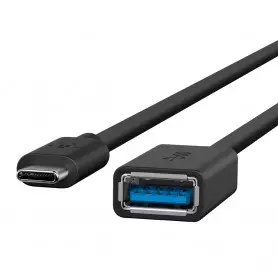 Adaptateur USB Type-C, USB 3.0 USB-C vers USB-A, 480 Mbit/s, sortie de 3A