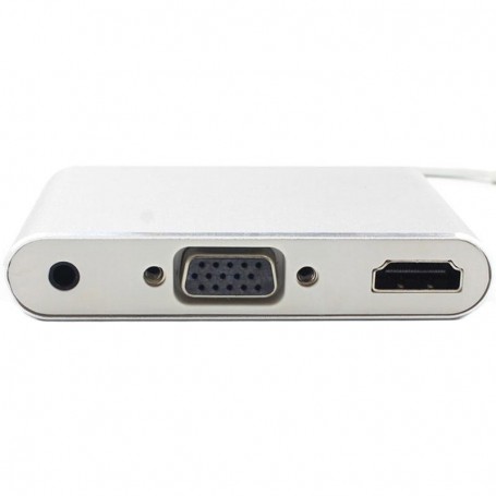 Câble convertisseur, adaptateur audio Lightning vers HDMI VGA, iPhones,  iPads, iPods, TV, moniteur, projecteur
