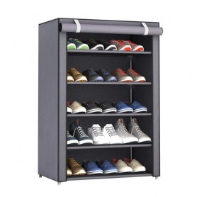 Armoire étagère à chaussures HCX 5 couches, pliable et portable B-5