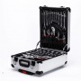 Chariot à outils professionnel JUMLEE, 187 pièces, caisse en aluminium, adaptés à la réparation automobile