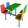 Chaises de table en fibre de verre RX-L14090301, pour restaurant, marché, cantine, place publique