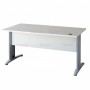 Table de bureau Dynamic 75x75, ideal pour travail, atelier, épaisseur 25mm, bordure droit, antichoc