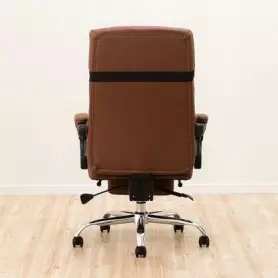 Chaise de travail inclinable Acrys BR, coussin d'assise 50 mm, Cuir véritable / cuir synthétique