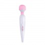 Vibromasseur AV, Capricon, réglable, USB, rechargeable, puissant et silencieux rose pour femmes
