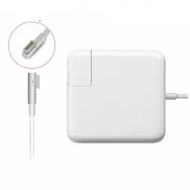 Adaptateur secteur Apple MagSafe, 45 - 60 W, magnetique pour MacBook Pro, connecteur de charge en L