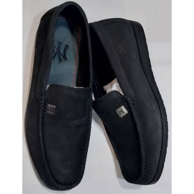 Chaussures Mocassins en cuir, NY (MONY-001), bi-matière, homme, planeurs décontractées, pointures 40 à 45