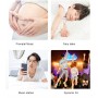 Ampoule ventilateur LED de musique, Star Starry Music, 3 ailles, Bluetooth, Télécommande, multicolore