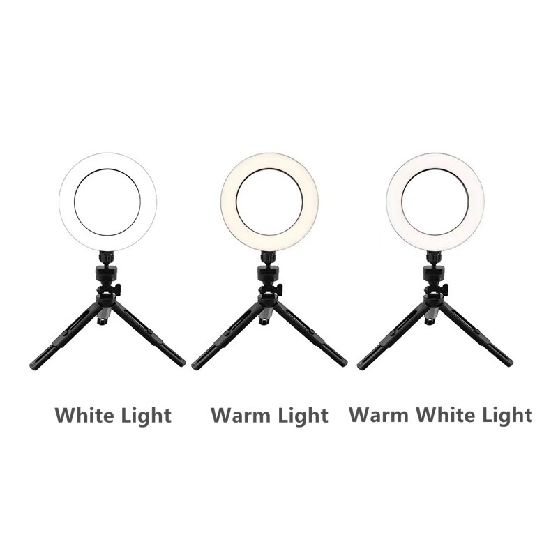 Anneau De Lumière Selfie Portable Fill Light K315 16cm Led Pour