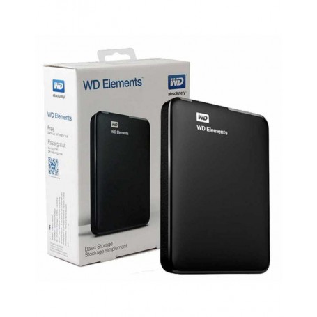 Disque dur externe portable, Western Digital, 1 TB (1000 Go), USB