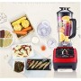 Mixeur, Presse-agrumes multifonctionnel, SilverCrest SC-1589, 2en1, 2L, 4500W, 29000-49000 tr/min en acier inoxydable