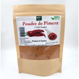 Poudre de piment rouge KF Naturel ‘’Chilli Powder’’, 100g, made in guinée
